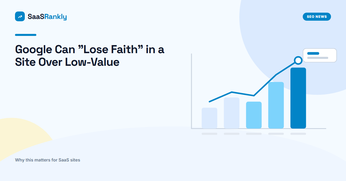 Google Can Lose Faith in a Site Over Low-Value Programmatic SEO, Says John Mueller