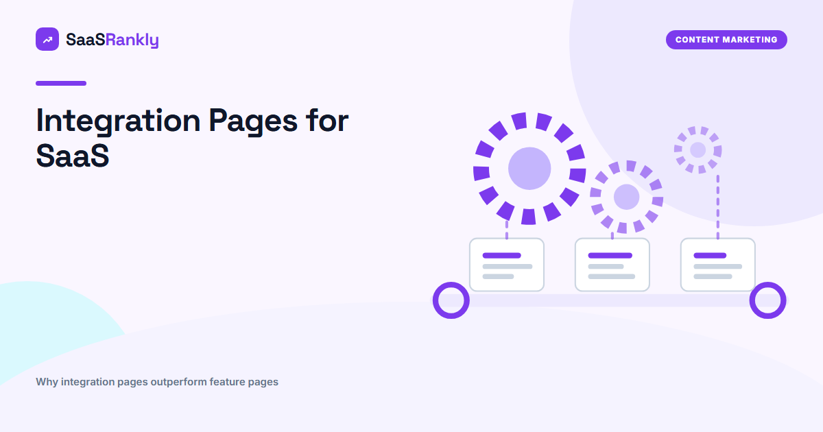 Integration Pages for SaaS: How to Rank for [Tool] + [App] Integration Searches and Turn Them Into Signups