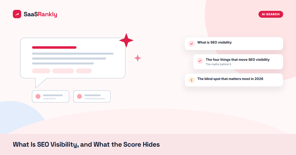 What Is SEO Visibility, and What the Score Hides