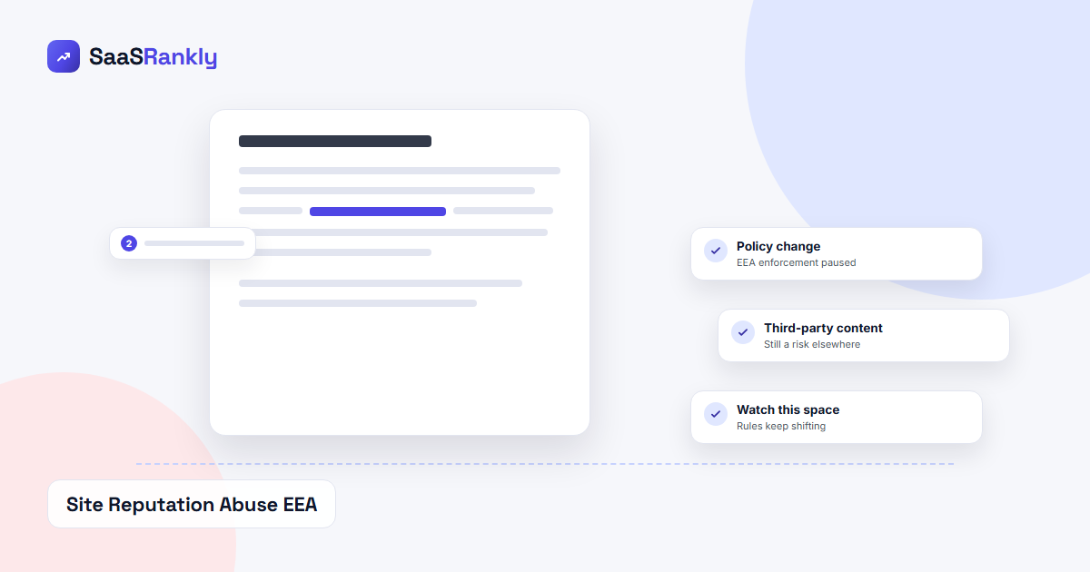 Site reputation abuse eea