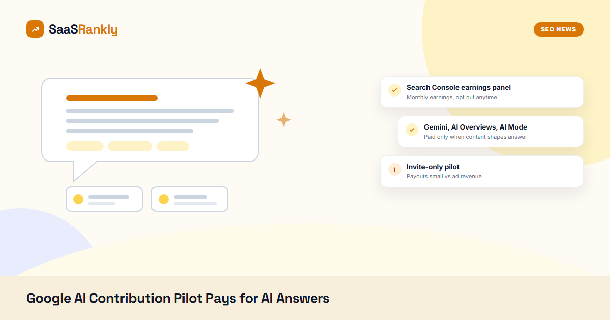 AI Contribution pilot