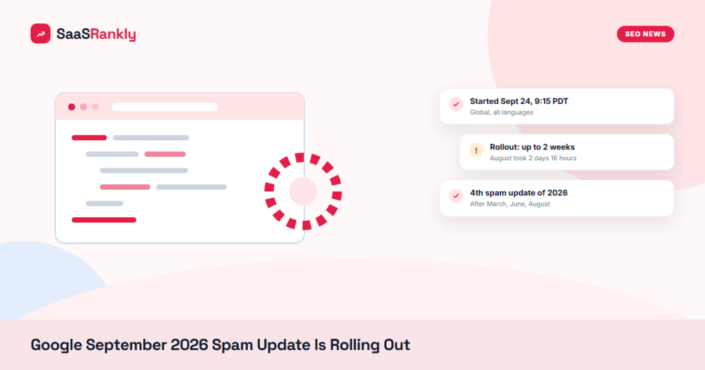 September 2026 spam update
