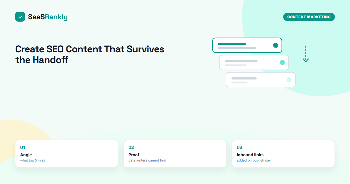 create seo content