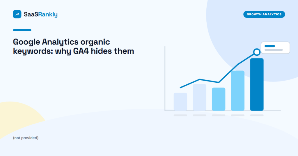 google analytics organic keywords