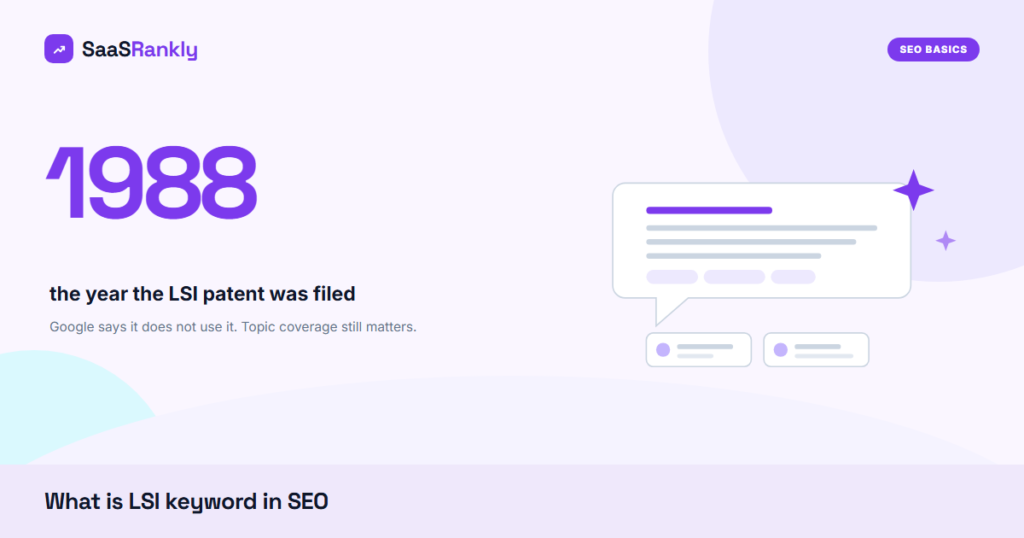 what is lsi keyword in seo